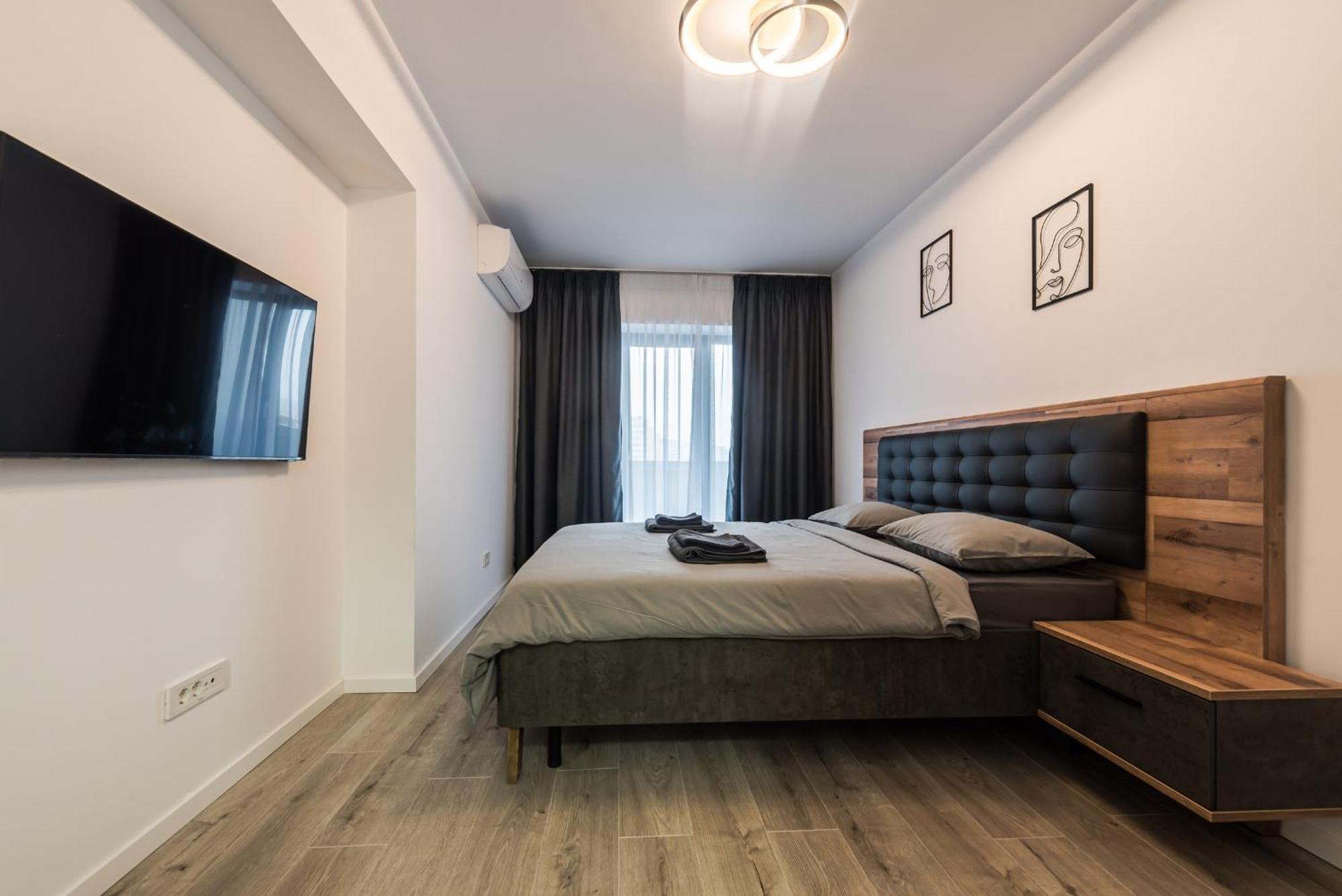Vanda - Park-View Apartment With Private Balcony Bucareste Exterior foto